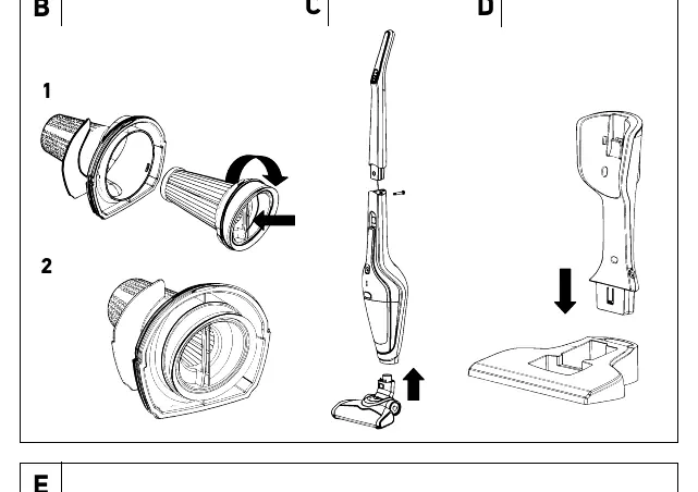 Montaż filtrów oraz bazy ładującej