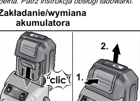 Montaż akumulatora