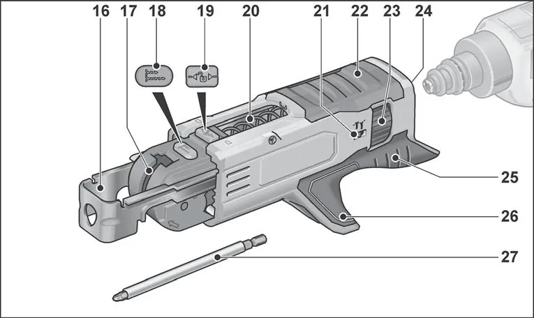 Schemat budowy magazynka