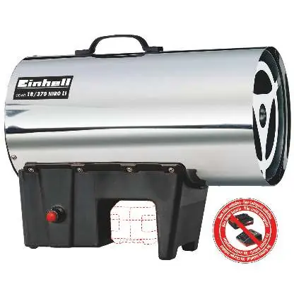 Nagrzewnica gazowa Einhell GE-HG 18/370 Niro Li-Solo