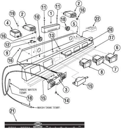 Schemat skrzynki sterowniczej (Control Box Assembly)