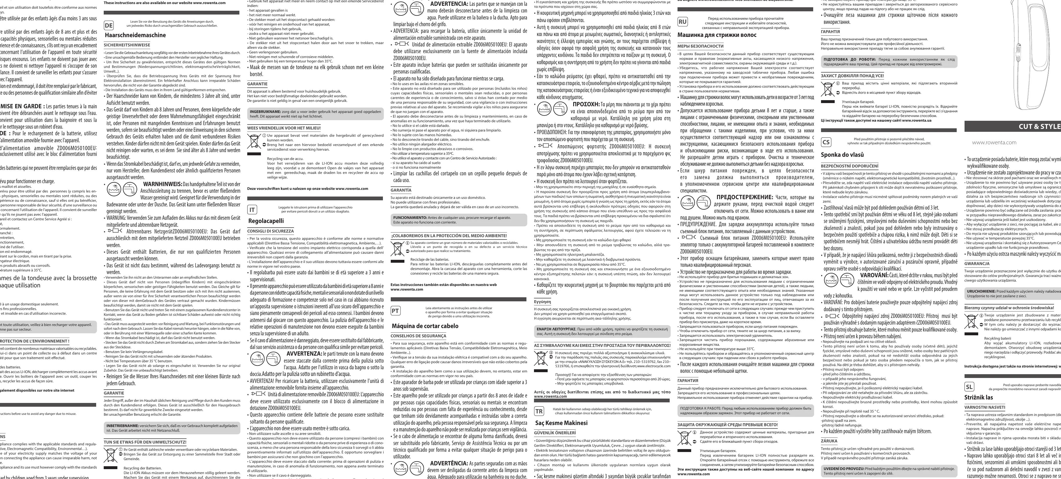 Rysunek montażowy z instrukcji