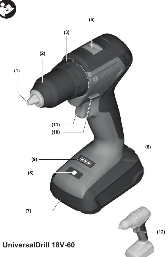 Schemat budowy UniversalDrill 18V-60