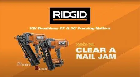 Gwoździarki Ridgid 18V Brushless