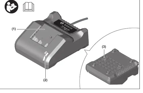 Schemat ładowarki Bosch GAL 18V-20