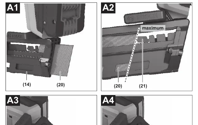 Ładowanie magazynka (A1-A4)