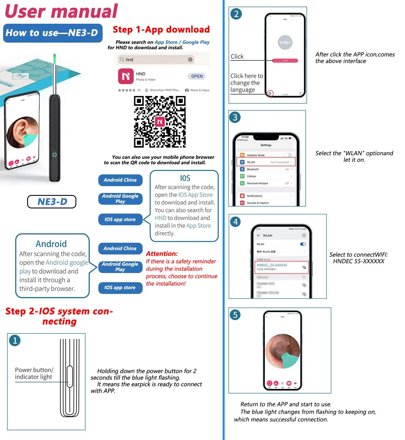 Pobieranie aplikacji i łączenie dla systemu iOS