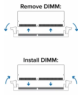 Instalacja modułu DIMM