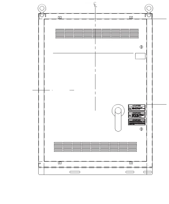 Wymiary obudowy 19XRV (Frames 6 i 7)