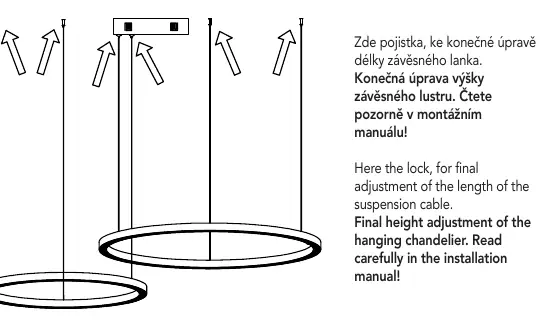 Mechanizm regulacji wysokości zawieszenia lampy