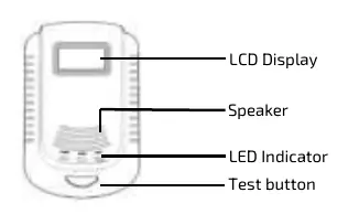 Schemat budowy detektora