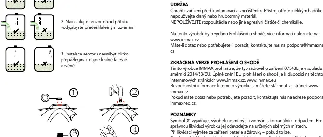 Prawidłowy montaż czujnika