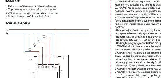 Schemat podłączenia elektrycznego