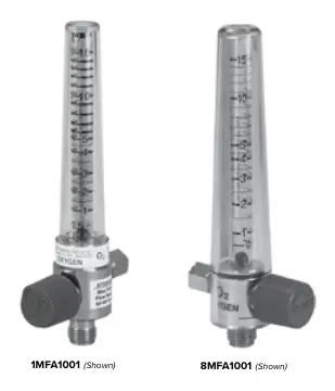 Przepływomierze Precision Medical (modele 1MFA1001 i 8MFA1001)