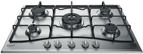 Płyta gazowa Hotpoint - widok z góry