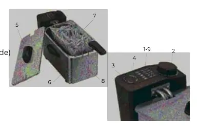 Schemat budowy frytkownicy
