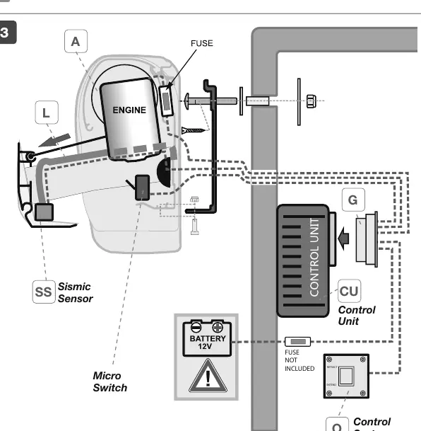 Schemat połączeń elektrycznych