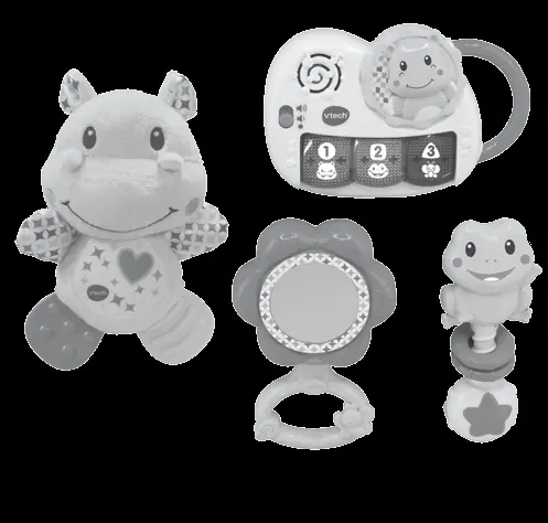 Elementy zestawu VTech My 1st Gift Set