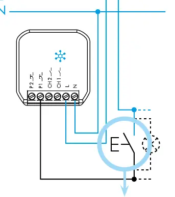 Schemat połączeń elektrycznych systemu