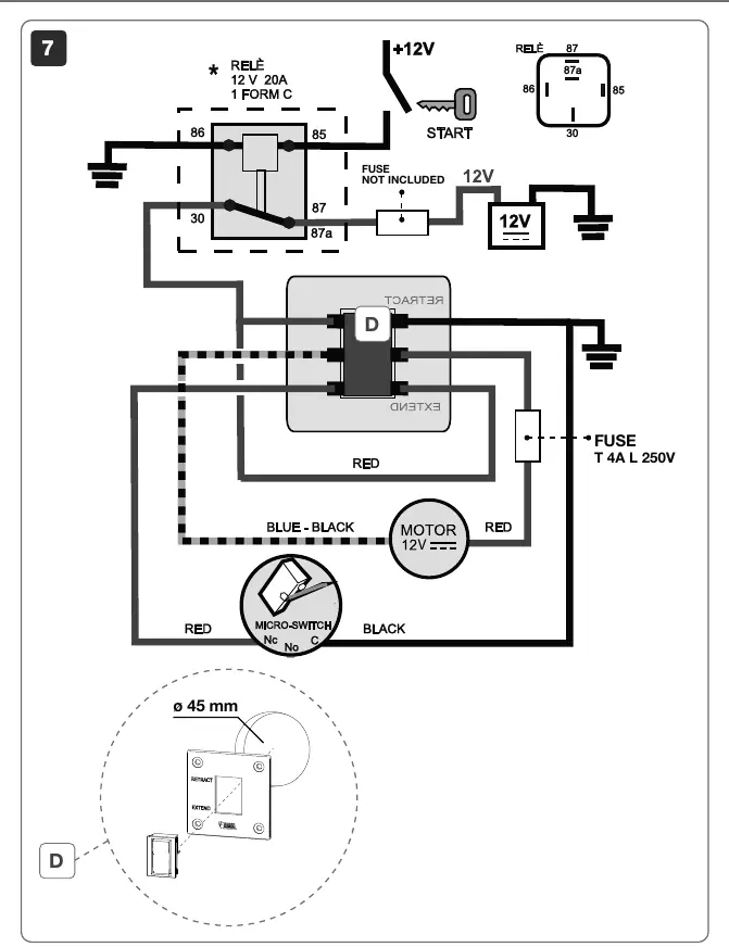 Schemat podłączenia elektrycznego