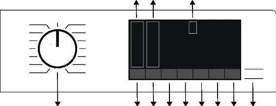 Panel kontrolny pralki