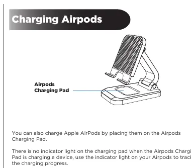 Ładowanie słuchawek AirPods