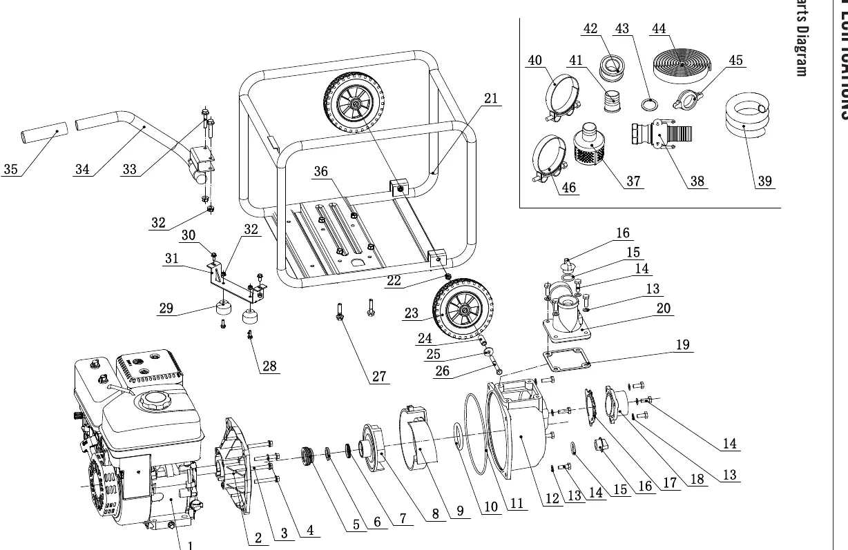 Schemat części (Parts Diagram)