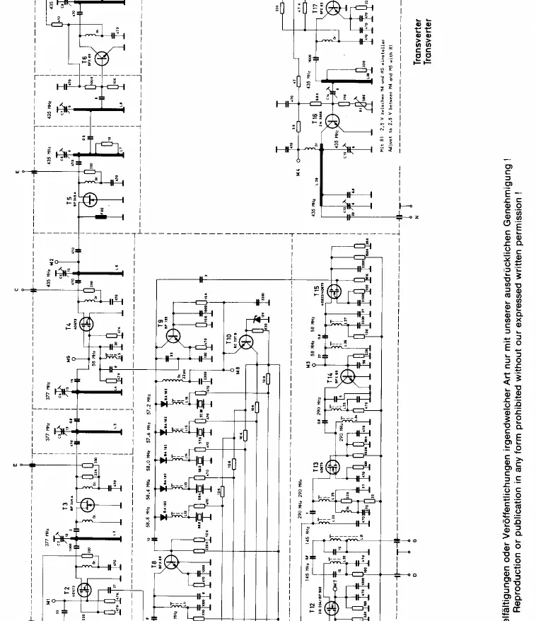 Schemat elektryczny (Transverter)