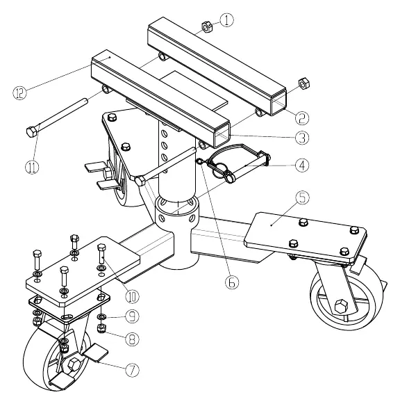 Schemat części (Assembly Drawing)