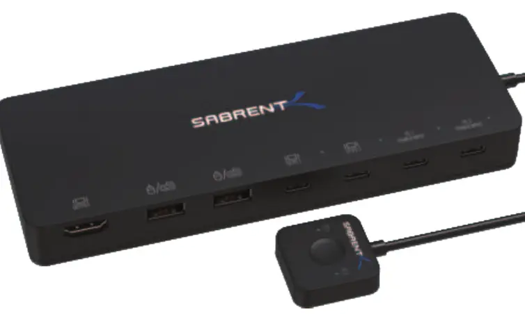 Przełącznik KVM Sabrent USB-KCPD