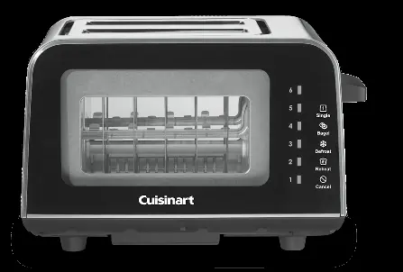 Schemat tostera Cuisinart CPT-3000 z oznaczeniem elementów
