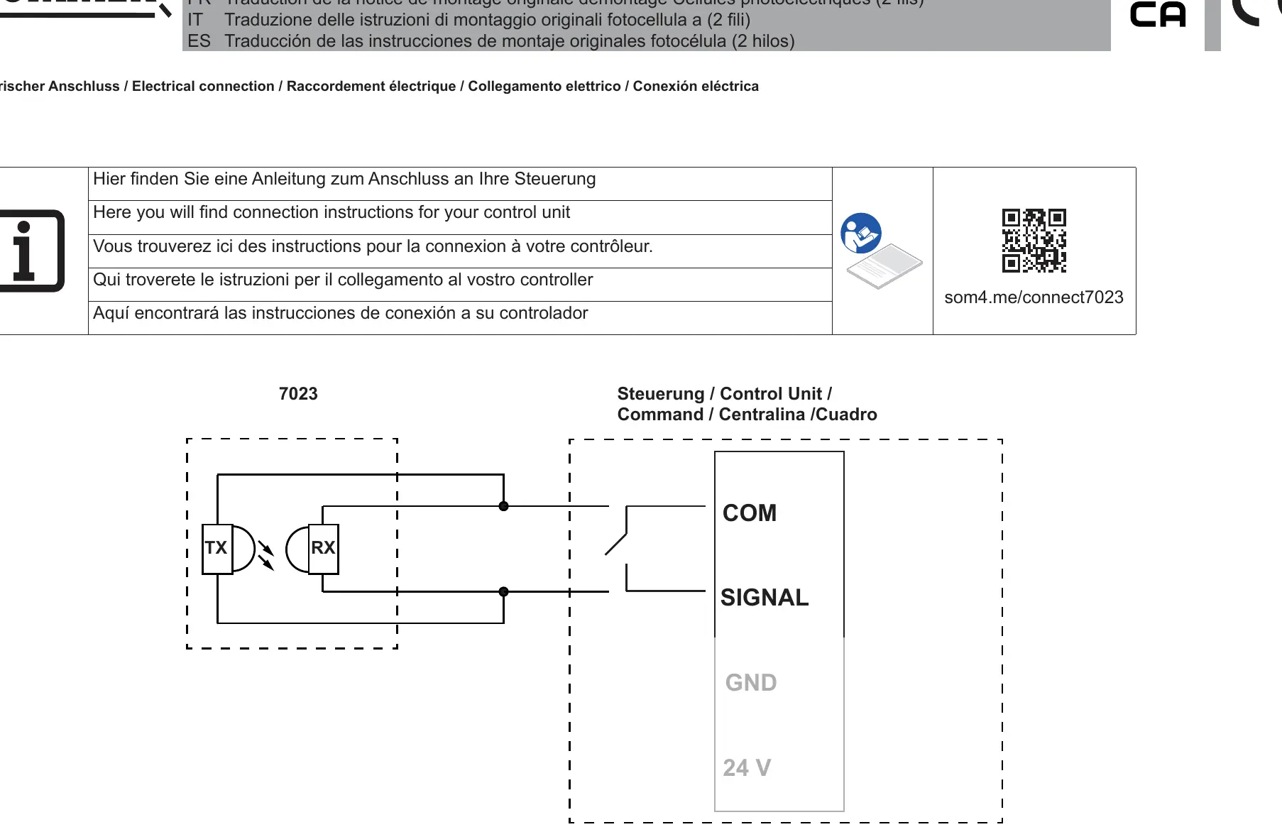 Schemat podłączenia elektrycznego