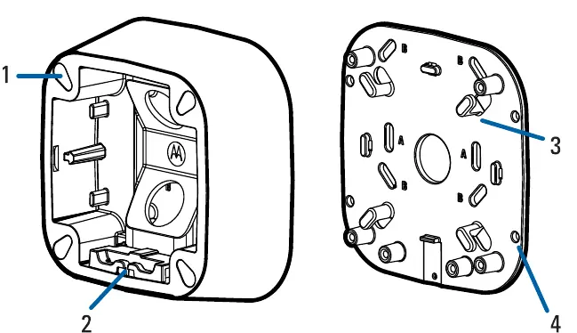 Widok puszki montażowej