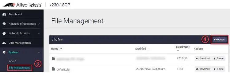 Sekcja File Management