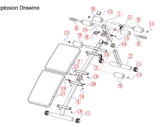 Rysunek techniczny (Explosion Drawing)
