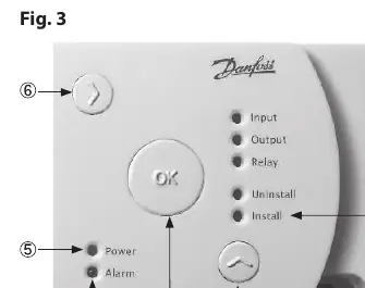 Panel jednostki nadrzędnej (Master Controller)