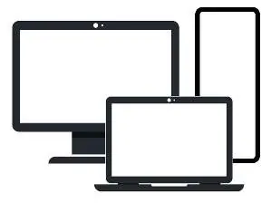 Schemat podłączenia odbiornika USB do komputera.