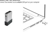 Podłączenie nanoodbiornika do portu USB
