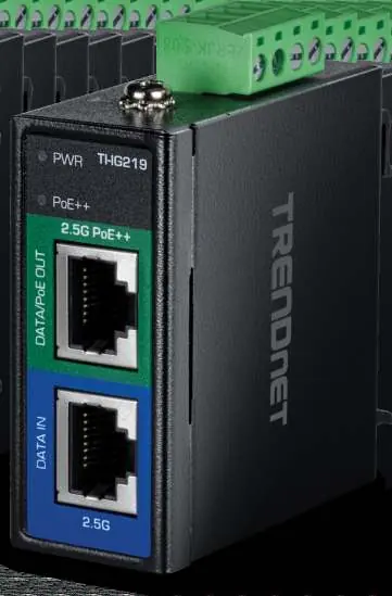 Iniektor PoE++ 2.5G Gigabit Trendnet TI-IG219