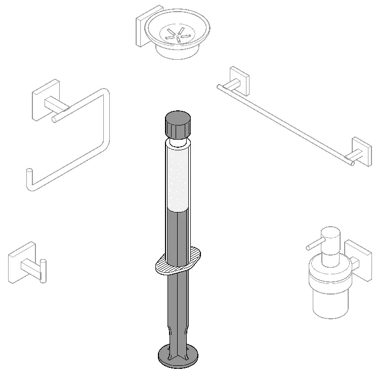 Zestaw akcesoriów Grohe QuickGlue