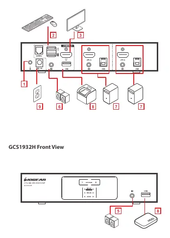 Schemat instalacji GCS1932H