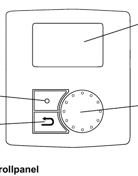 Panel sterowania