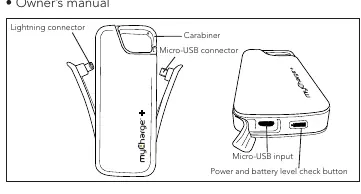 Schemat budowy powerbanku myCharge Jolt 2000d