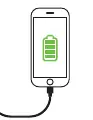 Schemat budowy powerbanku i podłączania urządzenia