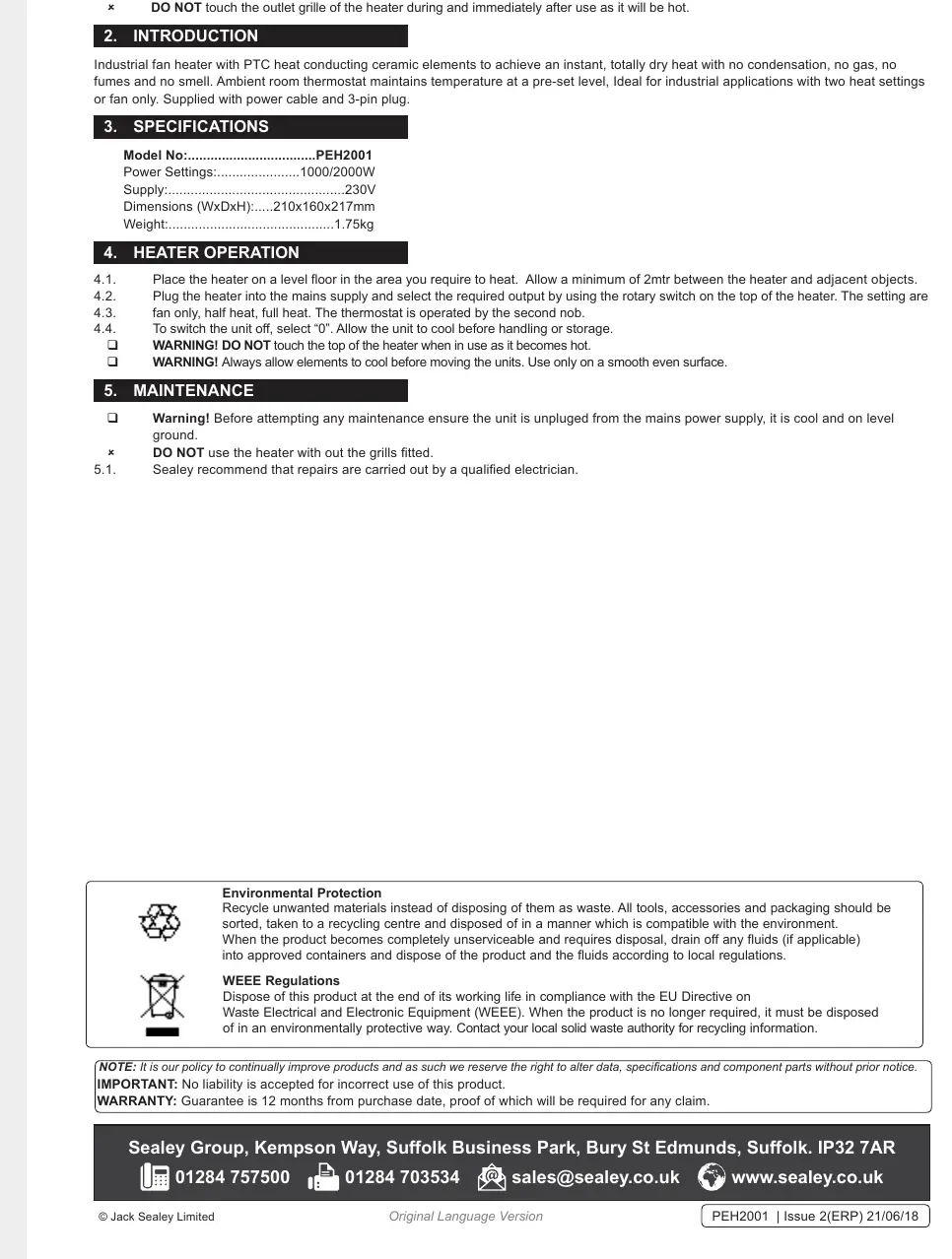 Schemat elementów urządzenia z oznaczeniami