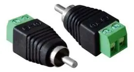 Adaptery RCA dla wejść wysokopoziomowych