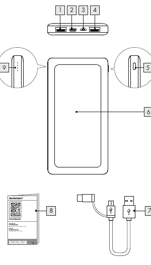 Schemat budowy powerbanku
