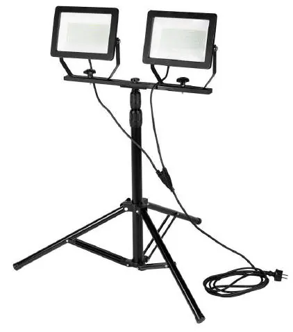 Podwójny reflektor LED na statywie