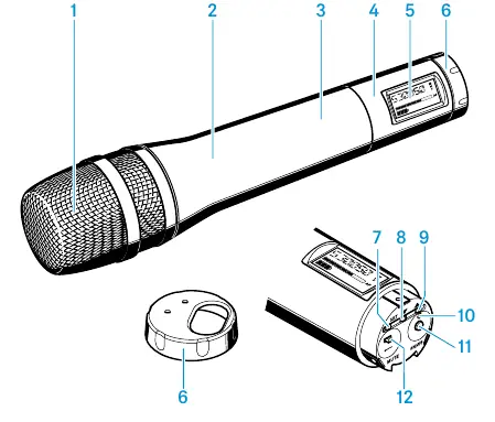 Schemat mikrofonu SKM 2020-D