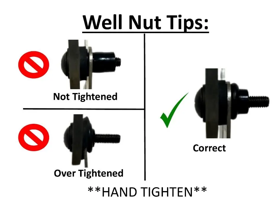 Wskazówki dotyczące nakrętek Well Nut